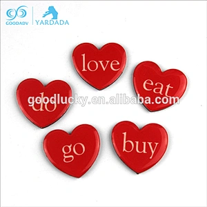 Glossy epoxy doming magnet / injection fridge magnet crafts