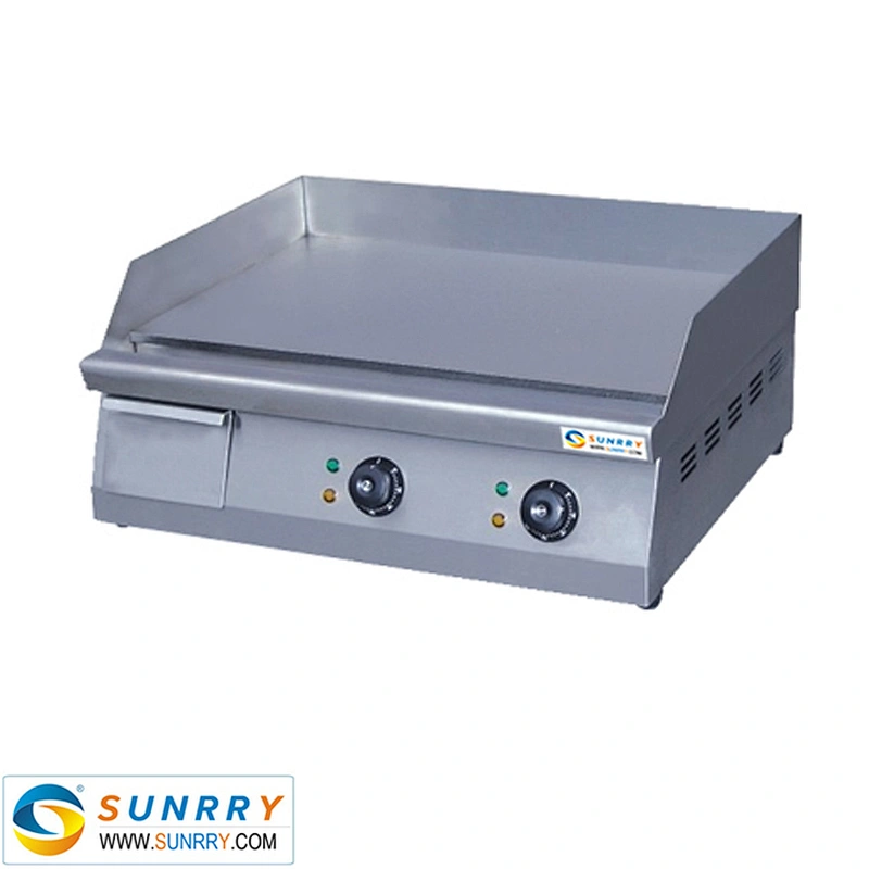 Professional kitchen equipment stainless steel instruction non-stick electric flat bbq grill electric price