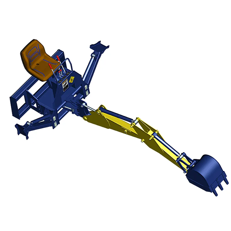 IFT300 skid steer loader attachments 3 point backhoe with bucket for sale