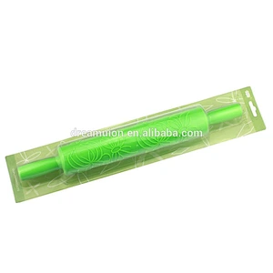 Fondant Embossing Rolling Pin - Flower pattern design