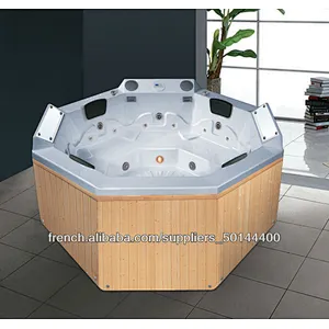 New Arrival Outdoor Extra Large Whirlpool Adult Portable Massage Bathtub