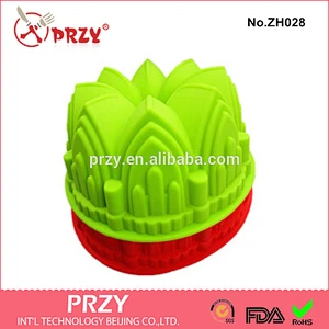 2014 new style rounded Silicone Cake pan