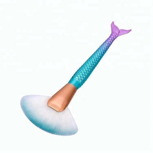 Large Fish Design Cosmetic Fan Powder Makeup Brush