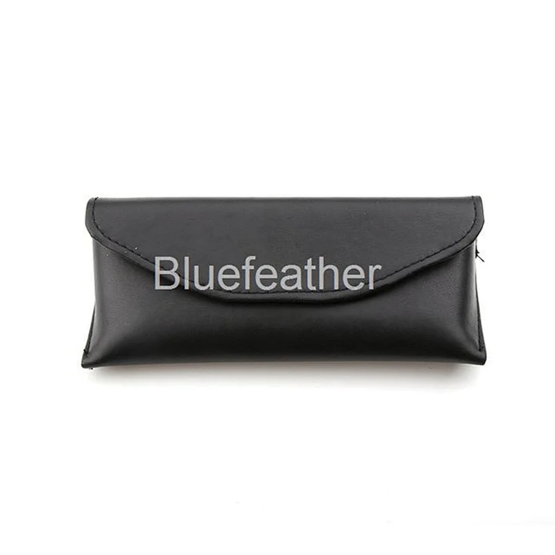 Unisex Style PU Leather Monocolor Sunglasses Case