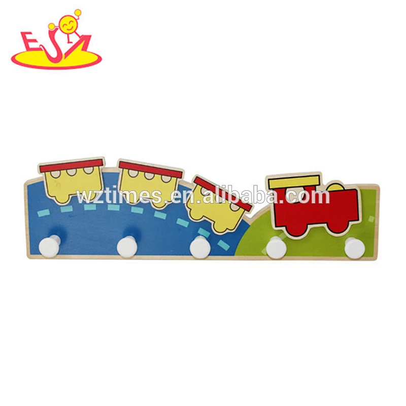 wholesale newly fashioned Wooden coat hook for kids W09B039