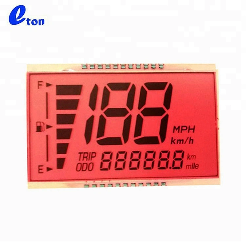 monochrome motorcycle e-bike speedometer screen htn lcd display