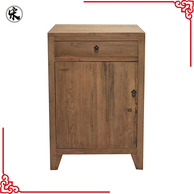 chinese oriental reclaimed wood buffet nightstand furniture