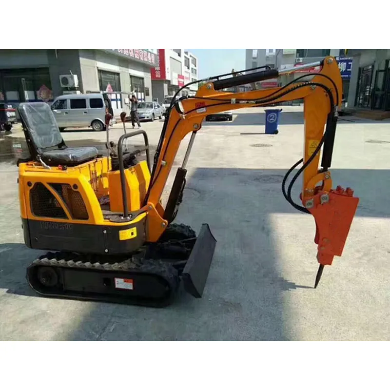 800kg Low price YF08 mini small crawler excavator with hydraulic breaker