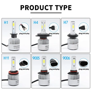 LIGHTECH 8000lm S2 Led Headlight 36w Auto light