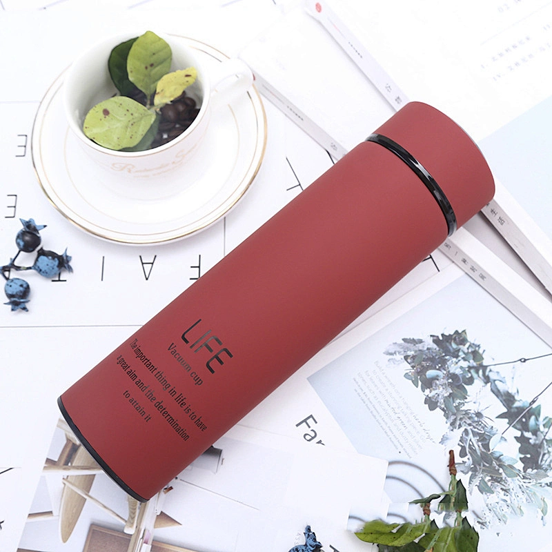 Sustainable eco friendly products dull polish double walled tumbler bottle water