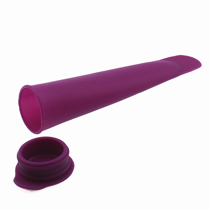 Push Up Silicone Ice Lolly Cream Pop Maker Popsicle Mould Kitchen Kit Brand New