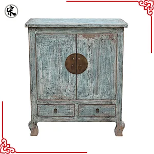 wholesale chinese antique reproduction oriental solid wood shabby chic sideboard store furniture