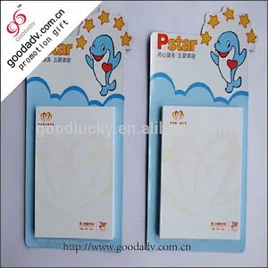 Custom shaped and funny oem logo advertising magnetic scratch pad