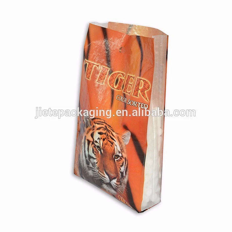 Video, Flower seed, rice pp woven sack bag handle pouch 10kg