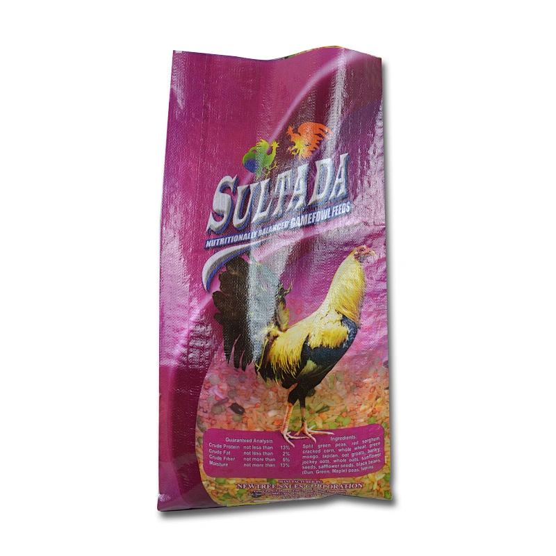 20kg 50kg PP woven bags for chicken feed packaging