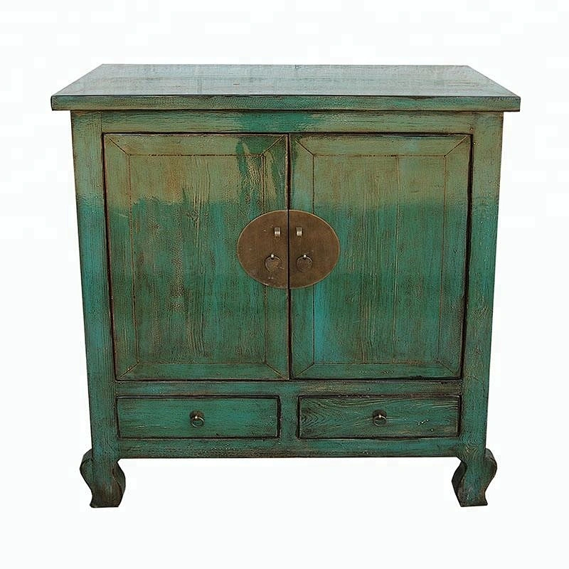 lacquer Oriental Style Chinese Antique buffet Furniture for stores use