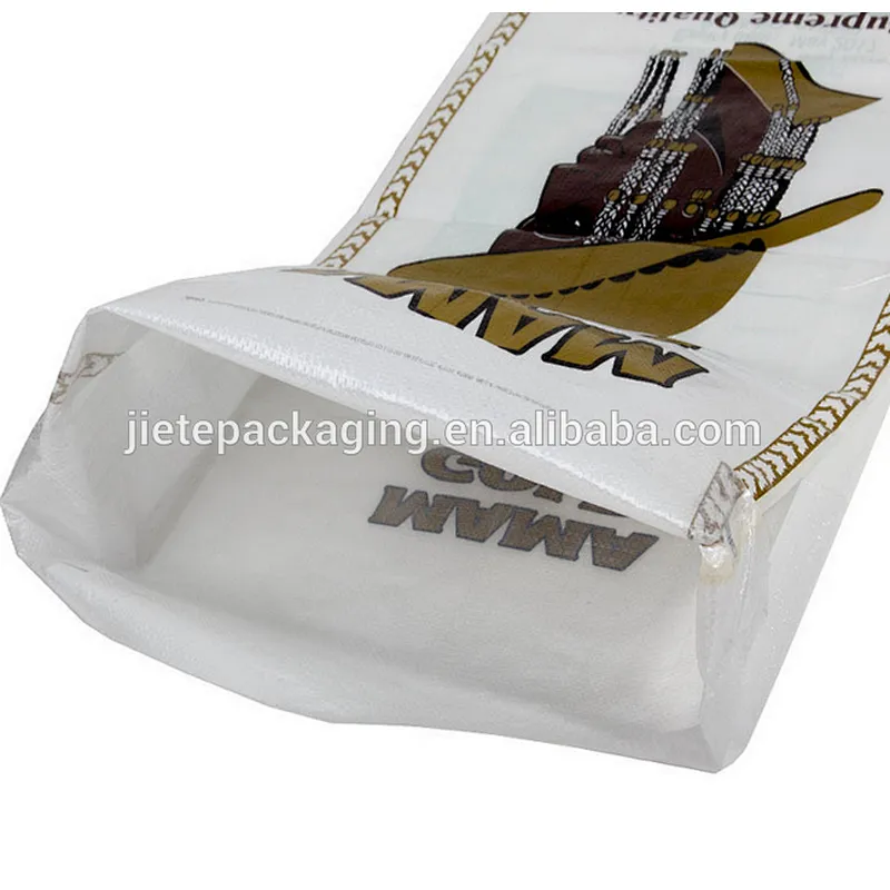 10kg 50kg plastic pp woven chicken feed bag,china used high clarity pp woven bag