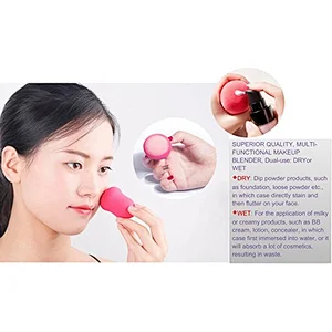 3pc latex free makeup blender sponge puff