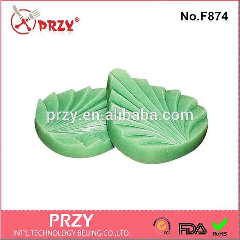 F-874 leaf edible sugar silicone mold for sale