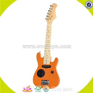 wholesale baby wooden toy guitar hot sale wooden toy guitar W07H013