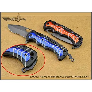 China Titanium Alloy Handle Tactical Combat Pocket Knife