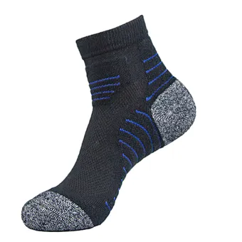 men's fashion dress stripe soft elastic cycling running socks