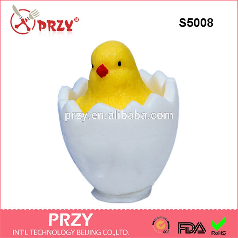 Chick in the egg 3D soap mold silicone molds for soap DIY silicone soap molds