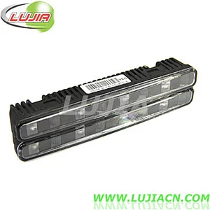 New design car flexible led drl/ daytime running light,8 leds slim led daytime running lights