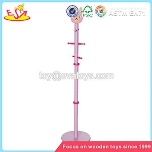 wholesale lovely design child coat standing hanger household necessities coat standing hanger for children W09B011