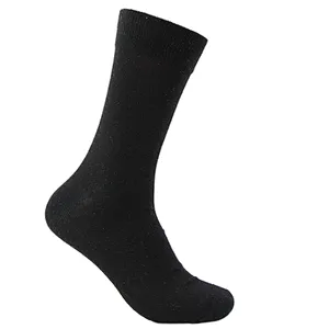 China wholesale custom make your own winter black white mens dress comfortable soft socks men