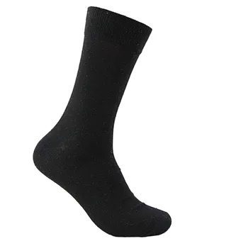 China wholesale custom make your own winter black white mens dress comfortable soft socks men