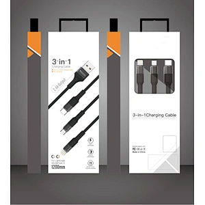 3 In 1 Magnetic Usb Cable Type-C Micro Magnet Multi Charger Data Cables For mobile devices