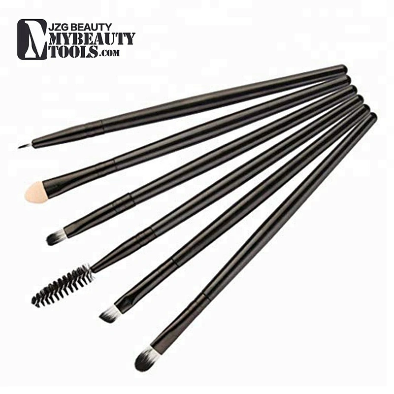 6pcs Cosmetic Makeup Brush Set Foundation Eyeshadow Eyeliner Lip Make Up Multipurpose Eye Brushes For Makeup