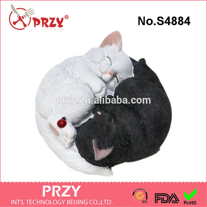 S4884 Dreaming Cats 2d Silicon Soap Mold 2d Two Sleeping Cat Mold