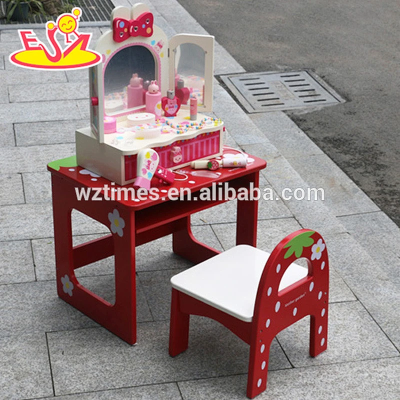 wholesale children wooden table and chair popular kids wooden table and chair W08G155