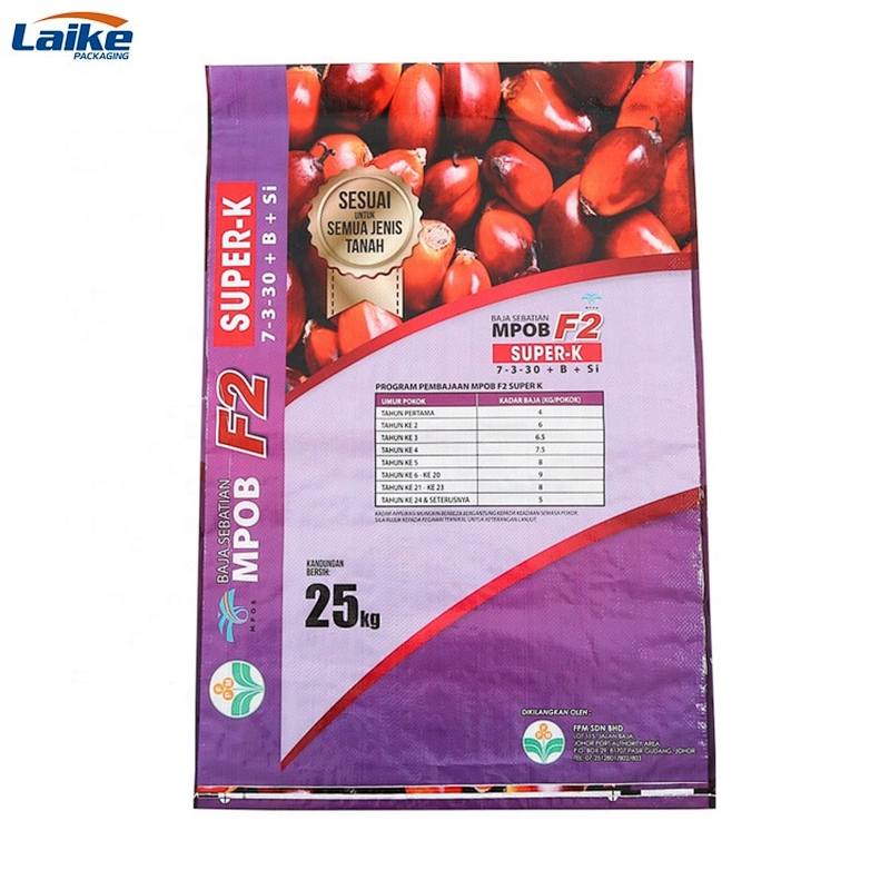 High quality 25kg fertilizer biodegradablepp woven fertilizer bag