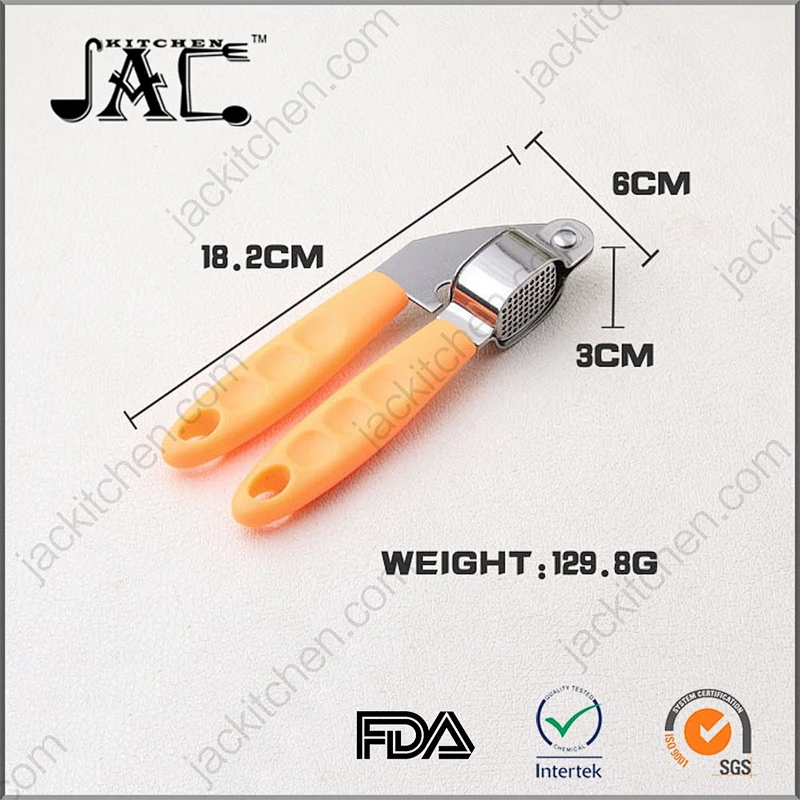 Kitchen Gadgets Durable Stainless Steel Garlic Press