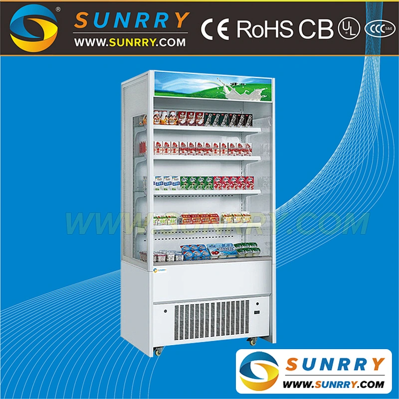 Factory Price Supermarket Showcase Refrigerator and Air Curtain Cooling Showcase