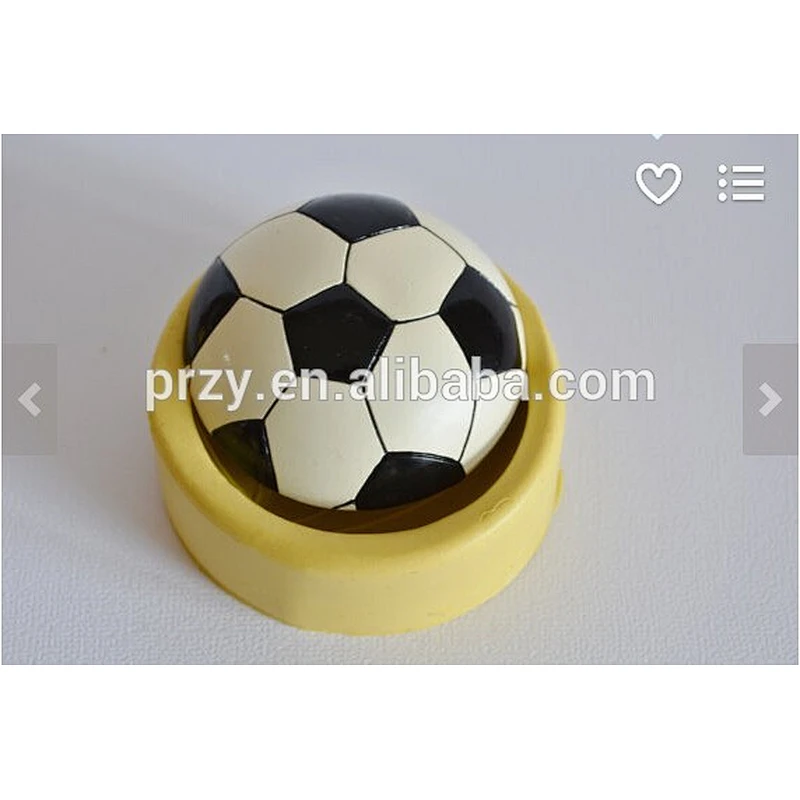 2015 hotsale Soccer Ball gum paste silicone cake mold