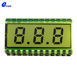 ROHS 7 segment LCD Screen Display