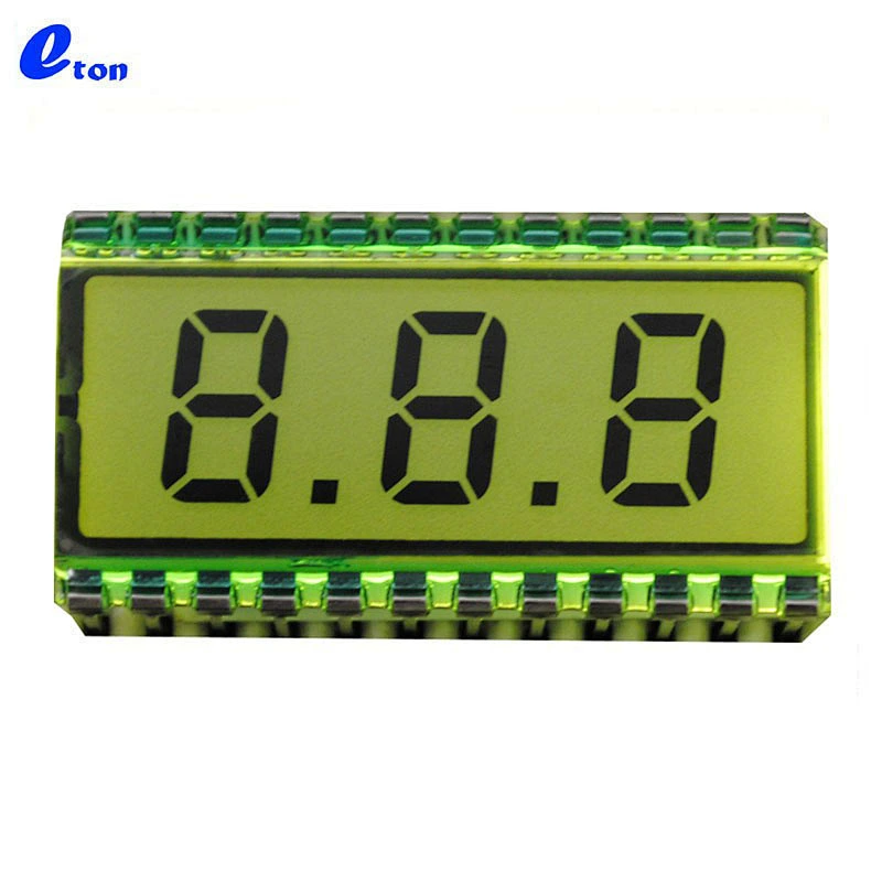 ROHS 7 segment LCD Screen Display