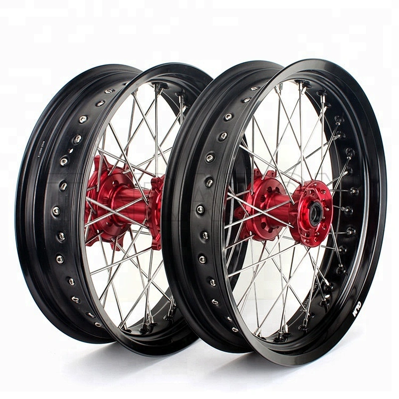 17 Inch Motorcycle Supermoto Alloy Wheel Rims For Honda