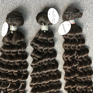 No tangle top quality three years lifespan 8 inch to 36 inch curly human hair extensions peruvian hair in china