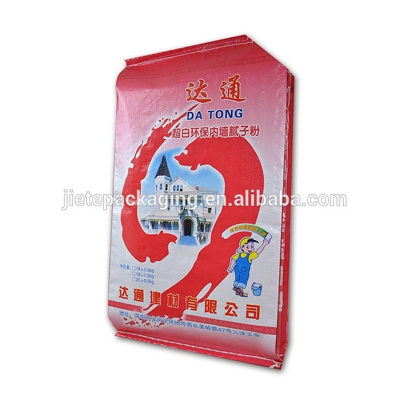 custom order sand, putty powder pp woven bag with valve port