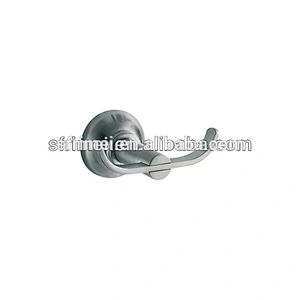Wall Mount 3M Self Adhesive Brass Towel Hanging Hook For Bathroom