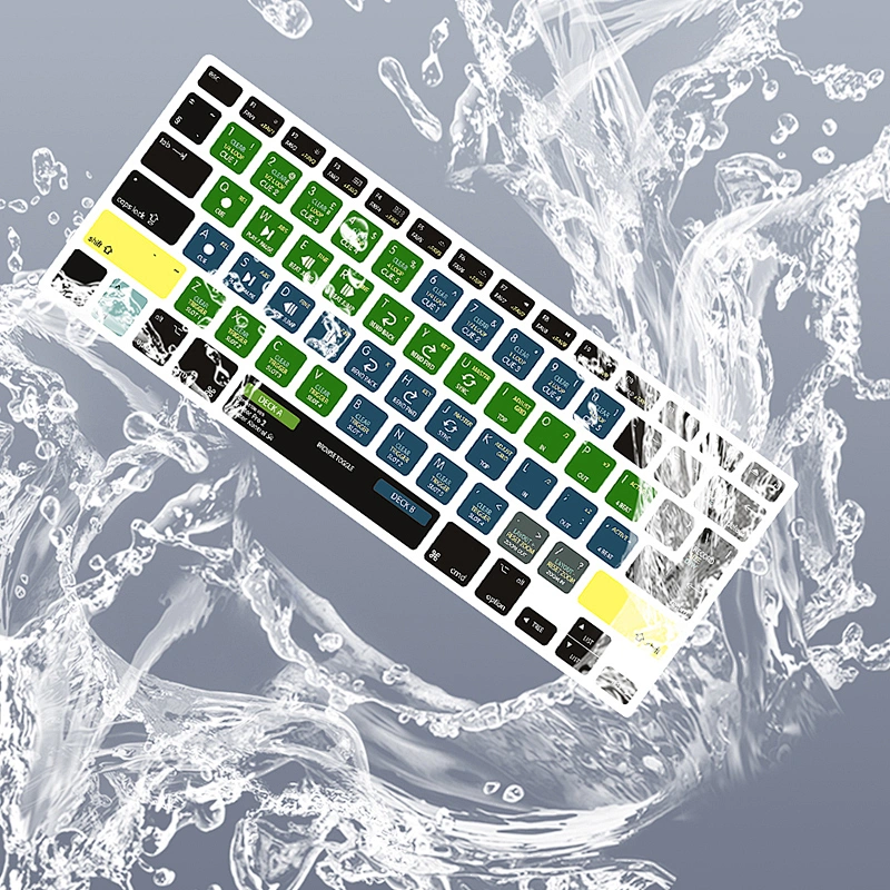 Wholesale China Import Traktor Kontrol S4 TPU Film Keyboard Skins custom silicone keyboard protector for Macbook Pro Covers