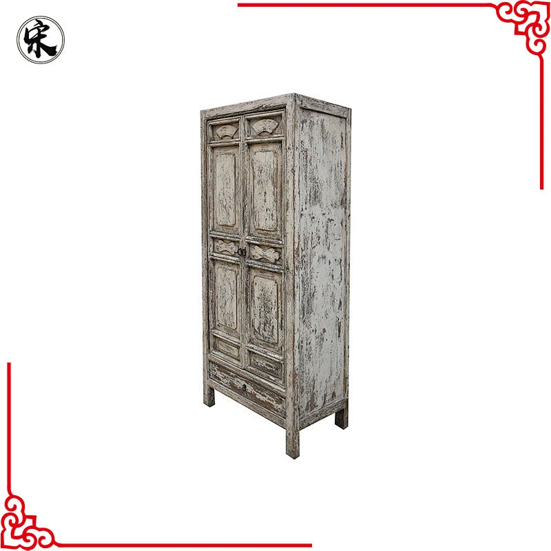 wholesale rustic reclaimed old wood shabby chic distressed wardrobe furniture