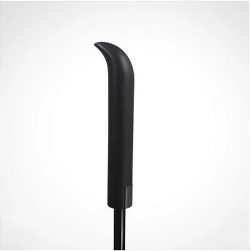 Portable black color automatic open and close straight bone Business Umbrellas for travel outside car
