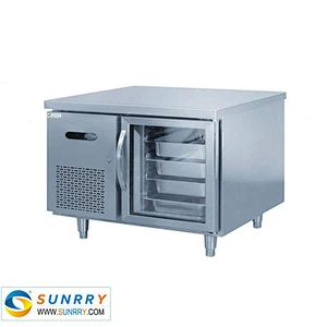 Glass Door Hotel Cabinet Refrigerator Four Drawers Single Door