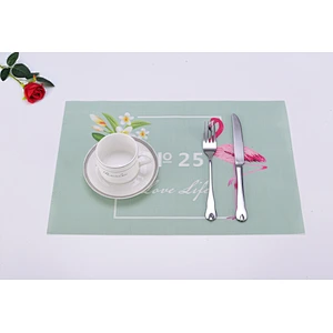Newly designed vinyl placemats in the kitchen  Family Hotels